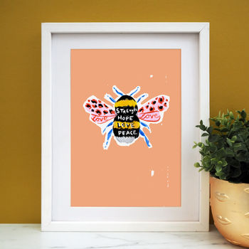Manchester Bee Print, 4 of 4