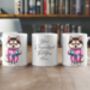 Personalised Husky Morning Coffee Pet Dog Gift Mug, thumbnail 2 of 2
