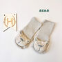 Personalised Baby Bear Hooded Cotton Towel, thumbnail 5 of 8
