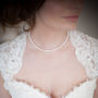 Crystal Elegance Pearl Necklace, thumbnail 1 of 3