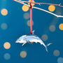 Shark Christmas Tree Decoration, thumbnail 1 of 4