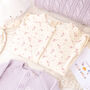 Lilac Baby Girls Floral Cluster Gift Set, thumbnail 3 of 12