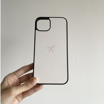 Pink / Brown Bow Phone Case, 3 of 3