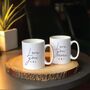 Personalised Love You Love You More Mugs, thumbnail 1 of 2