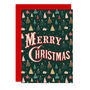 Merry Christmas Gold Foiled Cards Single/Boxed Set, thumbnail 1 of 2