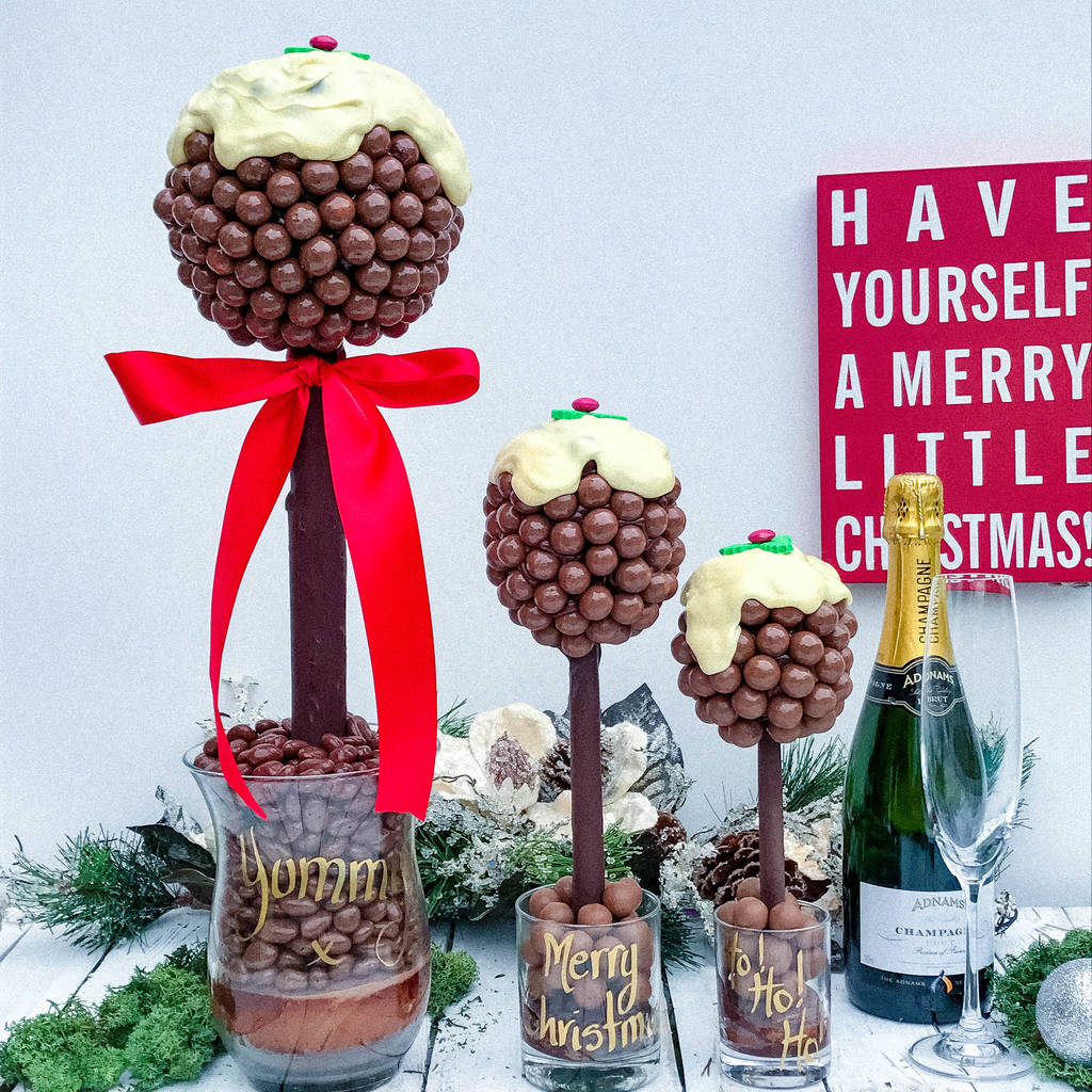 Christmas Pudding Tree By Sweet Trees | notonthehighstreet.com