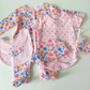 New Baby Girl Floral Outfit Gift Hamper, thumbnail 3 of 11