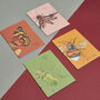 Handmade Greeting Card Bumblebee, Recycled Card, thumbnail 6 of 7
