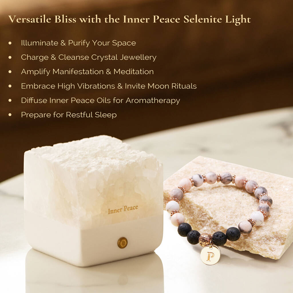 Selenite Bracelet - Premium Crystal Bracelet - Crystal Heaven