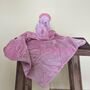Personalised Seahorse Baby Comforter Blanket, thumbnail 1 of 3