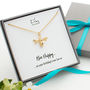 Sterling Silver Personalised Bee Necklace, thumbnail 4 of 12