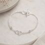 Mother And Daughter Infinity Chain Bracelet, thumbnail 2 of 4
