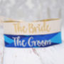 Bride And Groom Wedding Hen Stag Party Wristbands, thumbnail 1 of 8