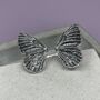 925 Sterling Silver Butterfly Statement Ring, thumbnail 4 of 8