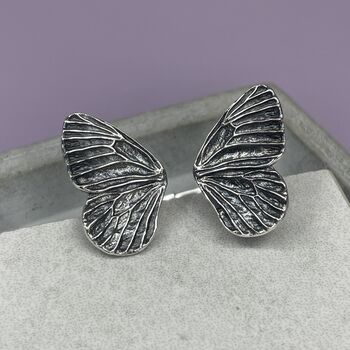 925 Sterling Silver Butterfly Statement Ring, 4 of 8