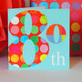 80th Happy Birthday Card, thumbnail 4 of 4