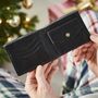 Personalised Leather Wallet With Adventure Engraving, thumbnail 2 of 6