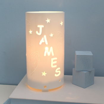 Personalised Rocket And Star Night Light, 5 of 9