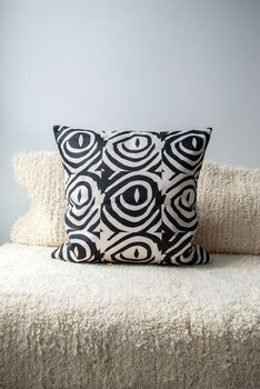 Playful, Colourful Floral Printed Cushion Cover, 3 of 6