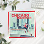 Personalised Chicago Marathon Card, thumbnail 1 of 2