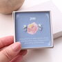 Personalised Birthstone Star Earring Gift Box, thumbnail 1 of 12