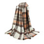 Brown Tartan Cosy Winter Scarf, thumbnail 1 of 2