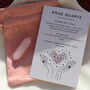 Rose Quartz Crystal Point For Love And Compassion, thumbnail 2 of 4