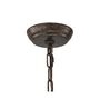 Four Light Sparkling Crystal Glass Statement Chandelier, thumbnail 6 of 10