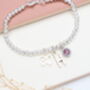 Personalised Milestone Birthday Bead Bracelet, 18th, 21st, 30th, 40th, 50th, 60th, 70th, thumbnail 6 of 11