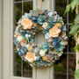 Ashbourne Blue Floral Wreath, thumbnail 3 of 5