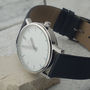 Personalised White Dial Mens Watch, thumbnail 1 of 6