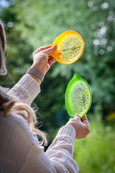 Glass Bowl Lime Design, 4 of 5