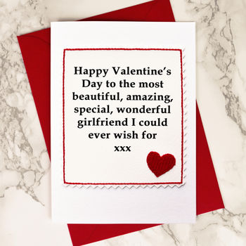 Valentines Card For Wife Or Girlfriend, 5 of 5