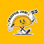 Pack Of Three | Paddy The Pasty 'Proper Job' Sticker | Novelty Sticker, thumbnail 1 of 2