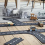 Felt Race Track With Wooden Car, thumbnail 2 of 4