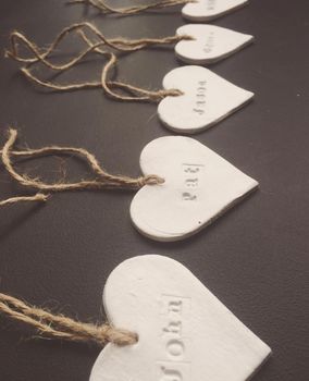 Personalised Clay Heart Decoration, 3 of 5