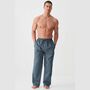 Men's 'Geometric Moorland' Crisp Cotton Pyjama Trousers, thumbnail 1 of 5
