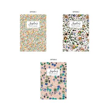 Personalised Ditsy Floral Notebook, 7 of 8