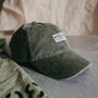 Sage Green 'The Wanderer' Cotton Cap, thumbnail 1 of 7