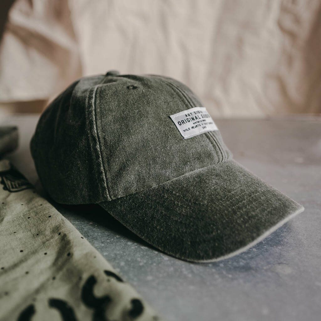 Sage Green 'The Wanderer' Cotton Cap, 1 of 7