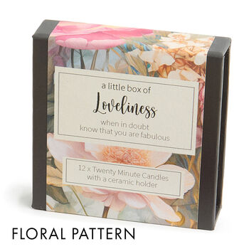 A Little Box Of Loveliness Mini Candle Gift Set, 5 of 12