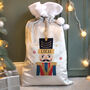 Personalised Nutcracker Christmas Sack For Kids, thumbnail 3 of 4