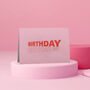 'Birthday Shout Out' Birthday Card, thumbnail 1 of 3
