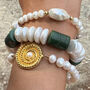 Baroque Pearls And Jade Bracelet, thumbnail 1 of 9