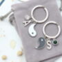 Personalised Yin And Yang Keyring Set Matching Keyrings, thumbnail 8 of 10