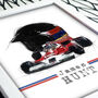 James Hunt Graphic Designed Poster Print, thumbnail 3 of 4