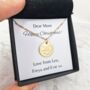 Gold Vermeil Plated Actual Kids Drawing Necklace, thumbnail 4 of 7