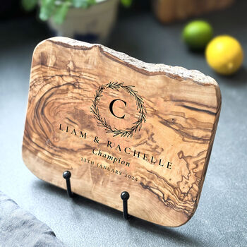 Personalised Wooden Cheese Board, 2 of 9