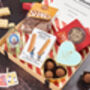 Christmas Letter Box Hamper With Gin And Truffles, thumbnail 2 of 7