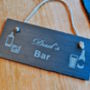 Personalised Bar Slate Sign, thumbnail 2 of 4